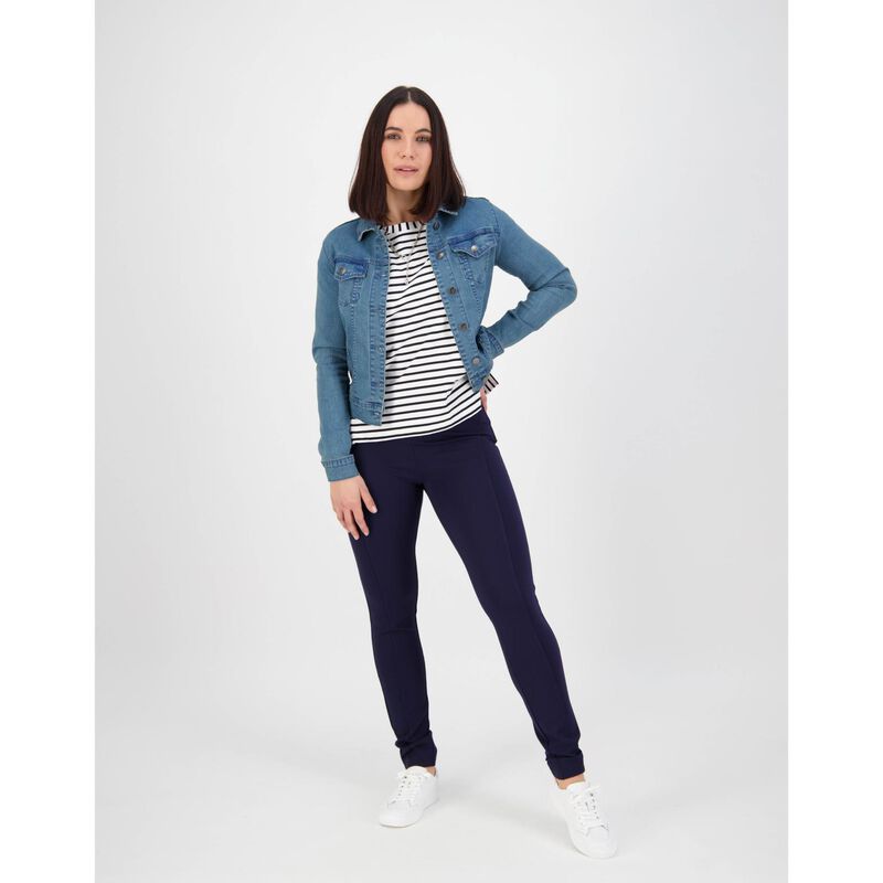 Vassalli Washed Denim Jacket image number 3